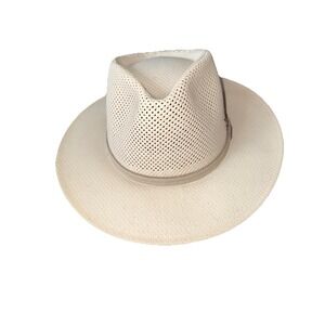 Lagomarsino Panama Type Hat ~Unisex~L British Tan Band